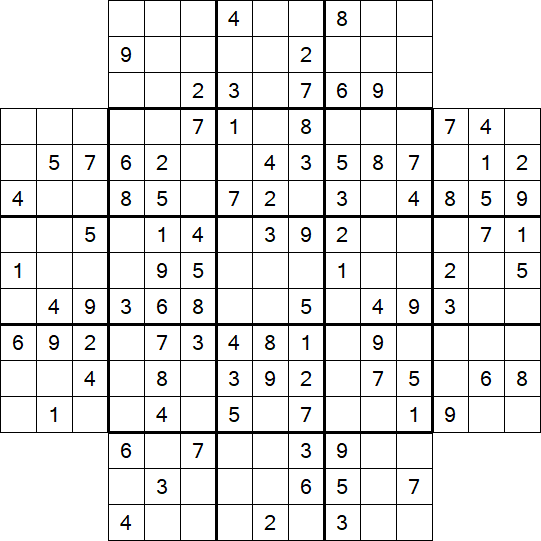 Flower Sudoku - Medium