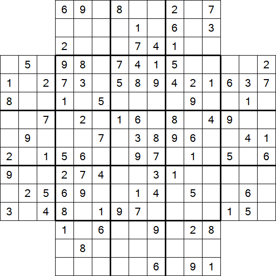 Flower Sudoku - Medium