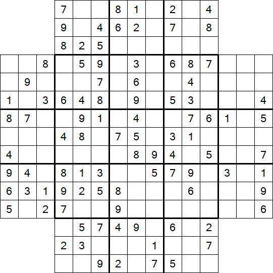 Flower Sudoku - Medium