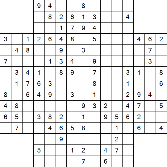 Flower Sudoku - Medium