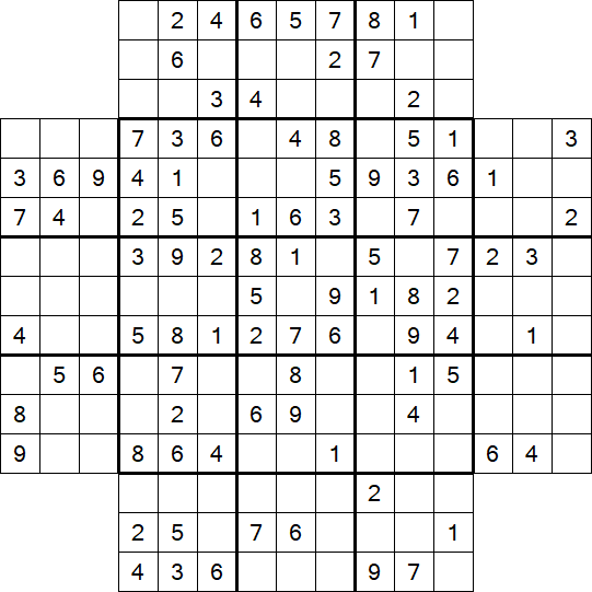 Flower Sudoku - Medium