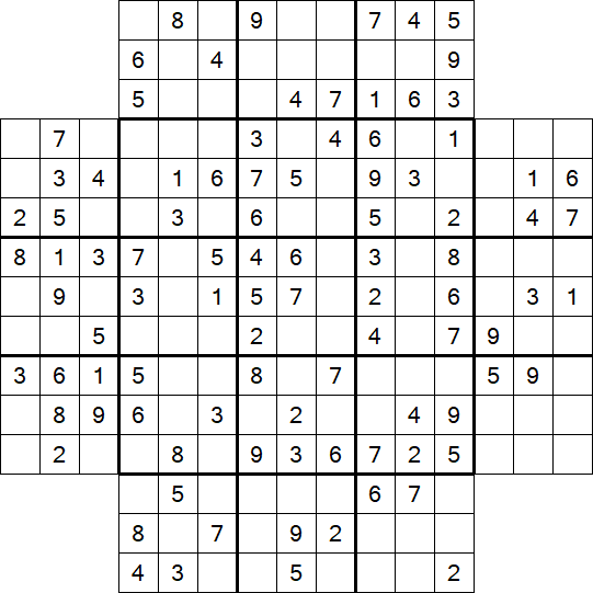 Flower Sudoku - Medium