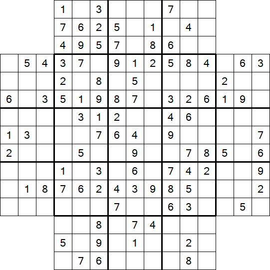 Flower Sudoku - Medium