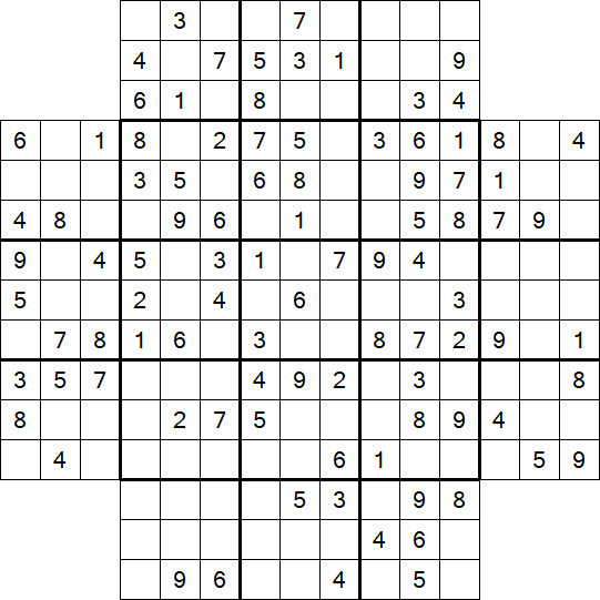 Flower Sudoku - Medium