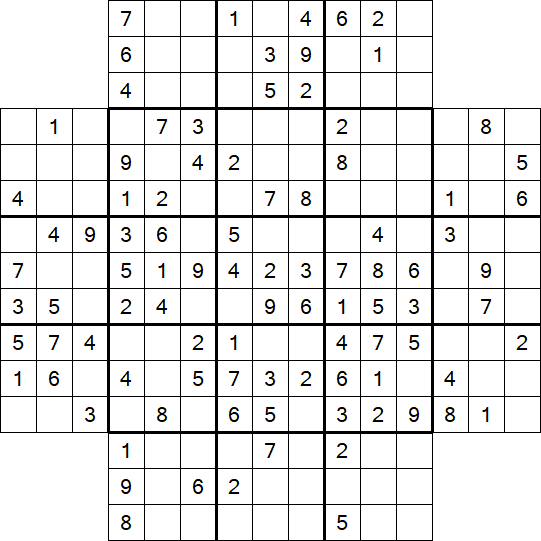 Flower Sudoku - Medium