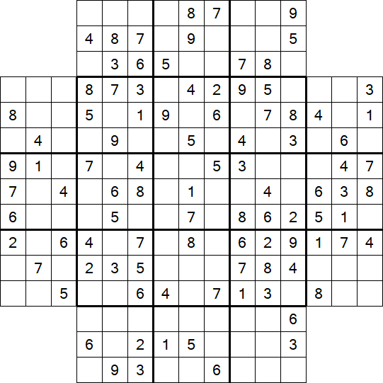 Flower Sudoku - Medium