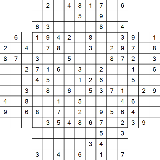 Flower Sudoku - Medium