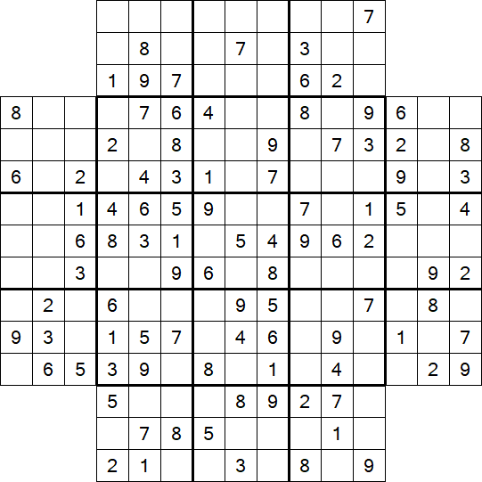 Flower Sudoku - Medium
