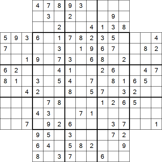 Flower Sudoku - Medium