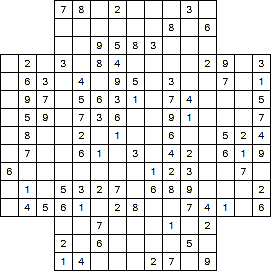 Flower Sudoku - Medium