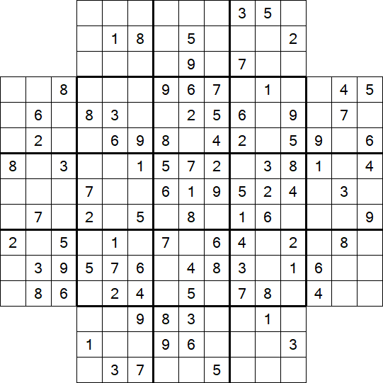 Flower Sudoku - Medium