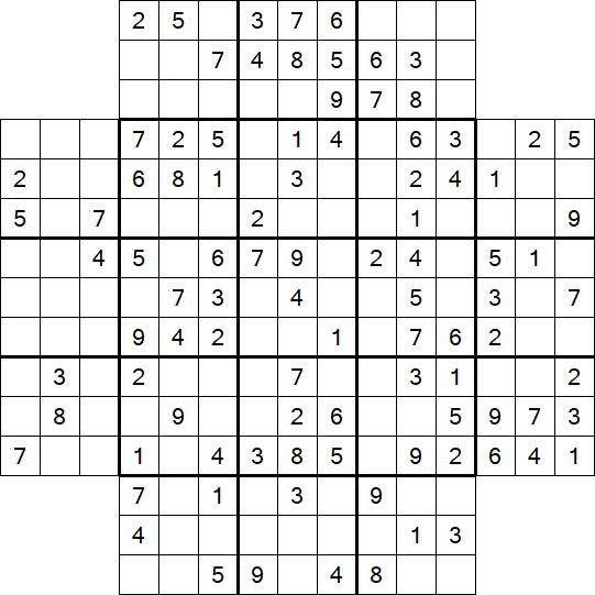 Flower Sudoku - Moyen