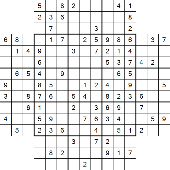 Flower Sudoku - Moyen