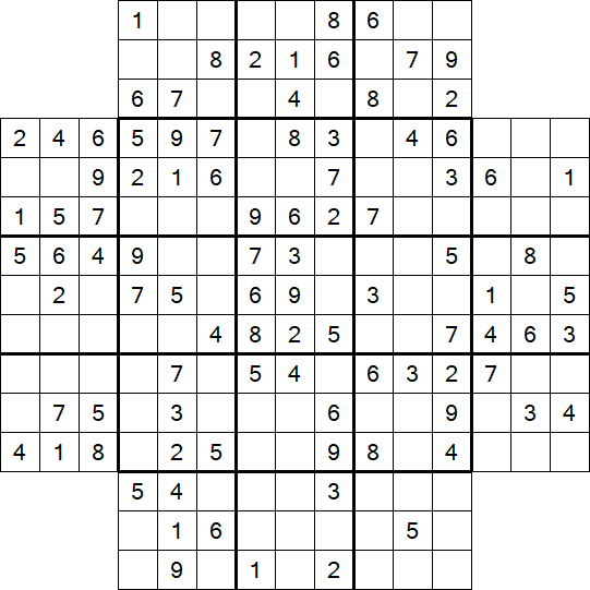 Flower Sudoku - Moyen