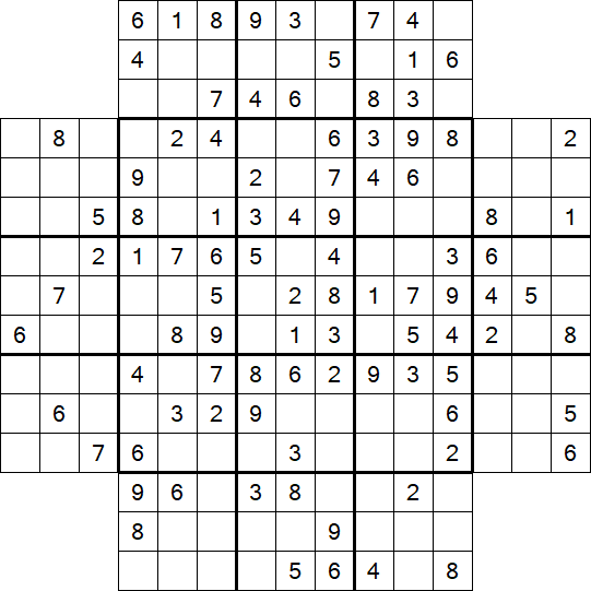 Flower Sudoku - Moyen