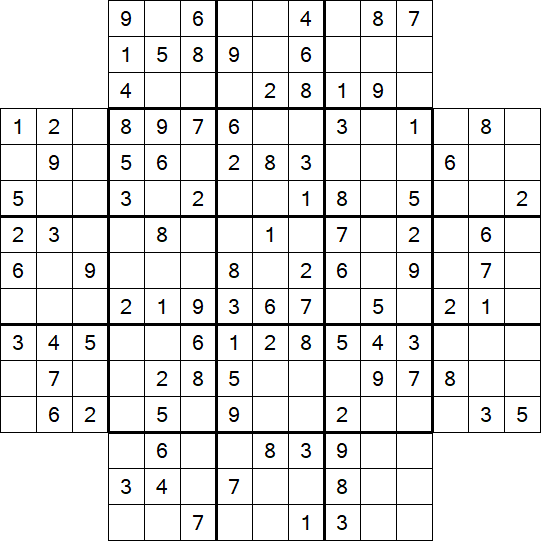 Flower Sudoku - Moyen