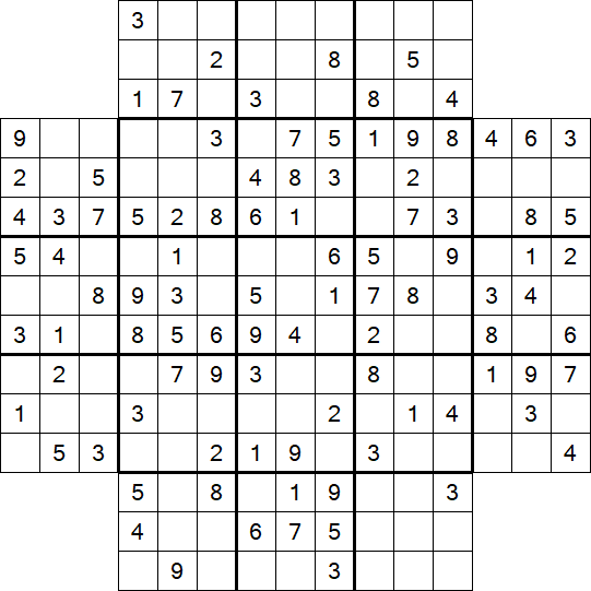 Flower Sudoku - Moyen