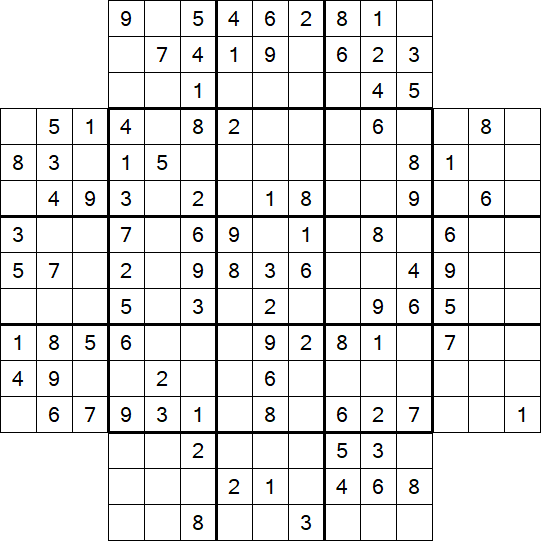Flower Sudoku - Medium