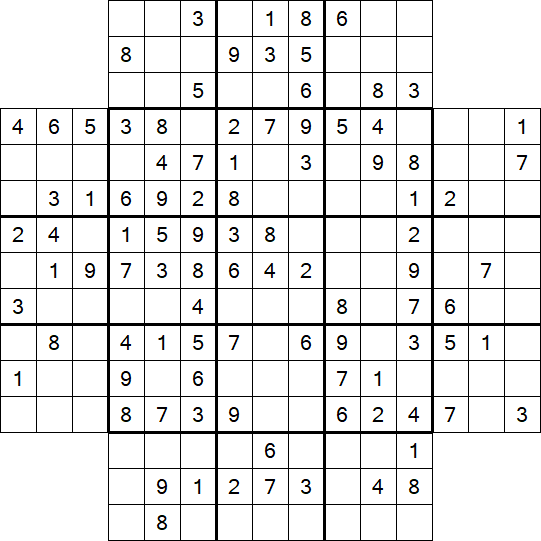 Flower Sudoku - Moyen