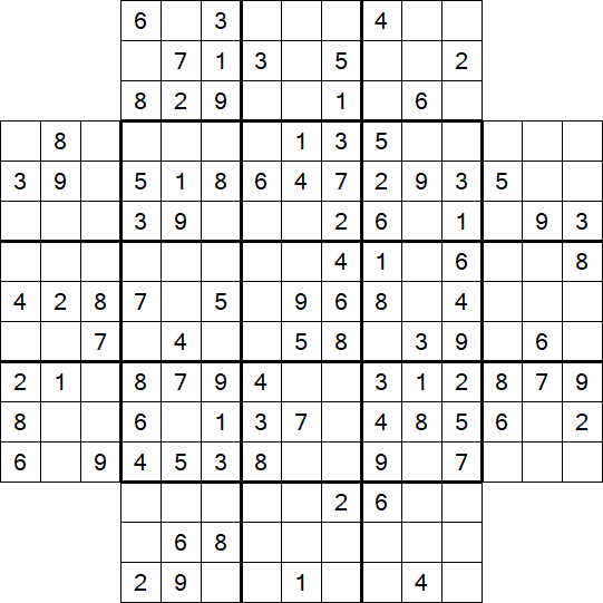 Flower Sudoku - Moyen