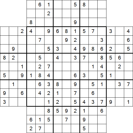 Flower Sudoku - Moyen