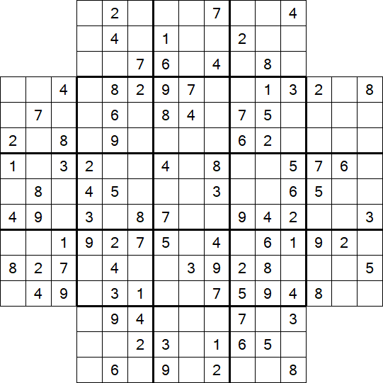 Flower Sudoku - Moyen