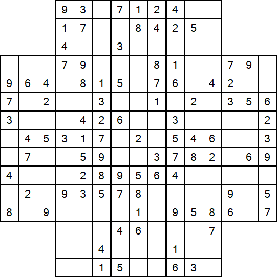 Flower Sudoku - Moyen