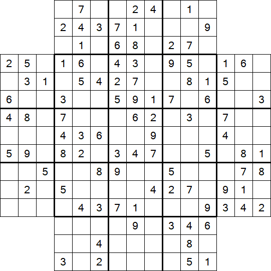 Flower Sudoku - Medium