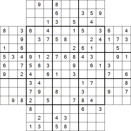 Flower Sudoku - Moyen