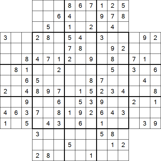 Flower Sudoku - Moyen