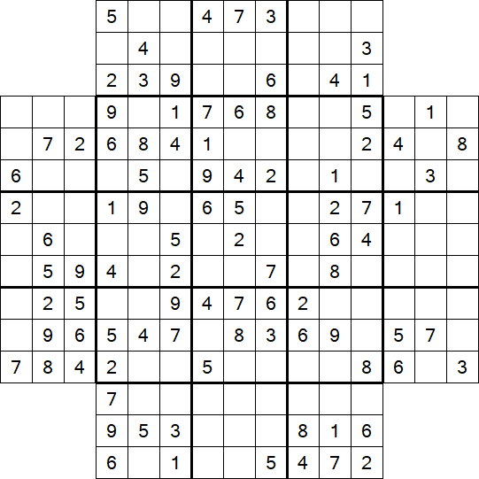 Flower Sudoku - Moyen