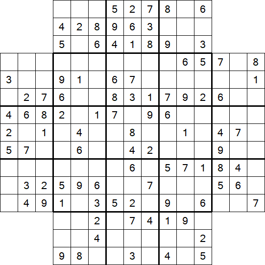 Flower Sudoku - Moyen