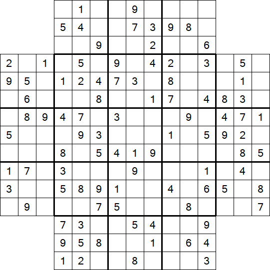 Flower Sudoku - Moyen