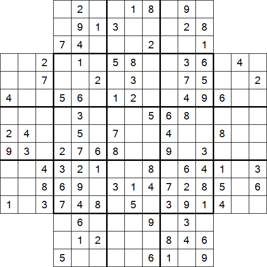 Flower Sudoku - Medium