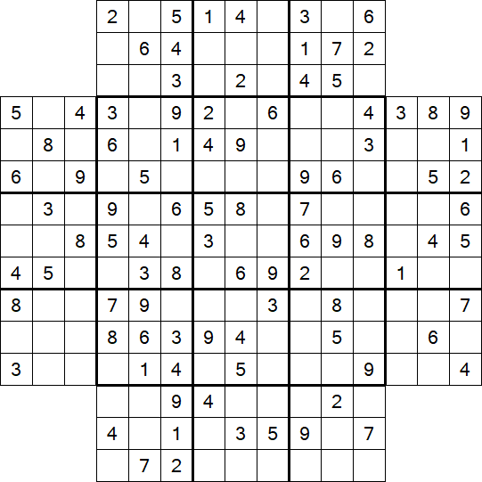 Flower Sudoku - Moyen