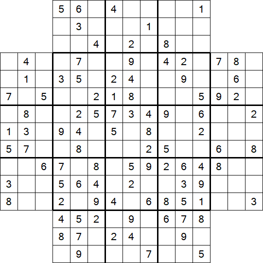 Flower Sudoku - Moyen