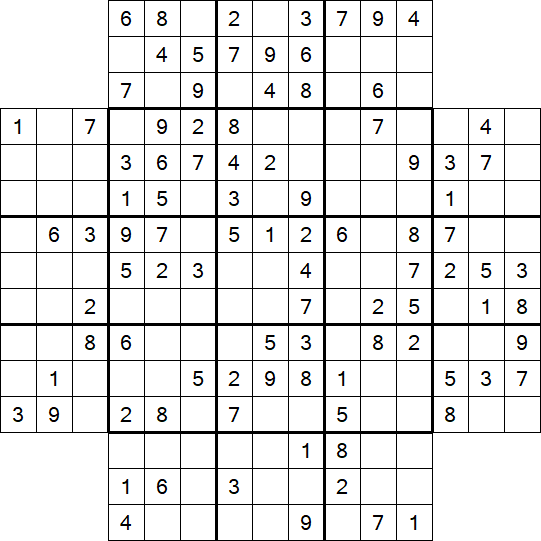 Flower Sudoku - Moyen