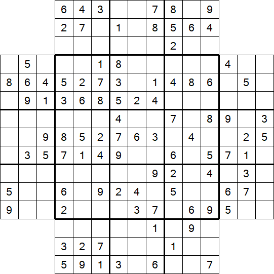 Flower Sudoku - Moyen