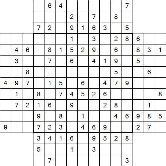 Flower Sudoku - Moyen