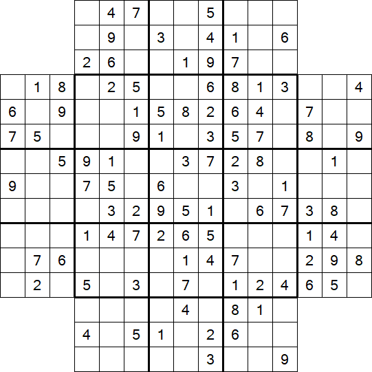 Flower Sudoku - Moyen