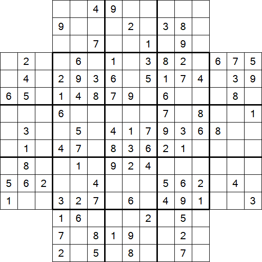 Flower Sudoku - Medium