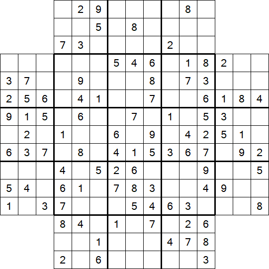 Flower Sudoku - Moyen