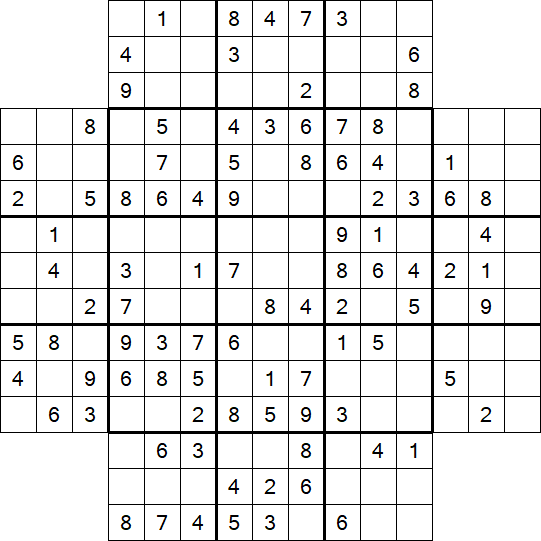 Flower Sudoku - Moyen