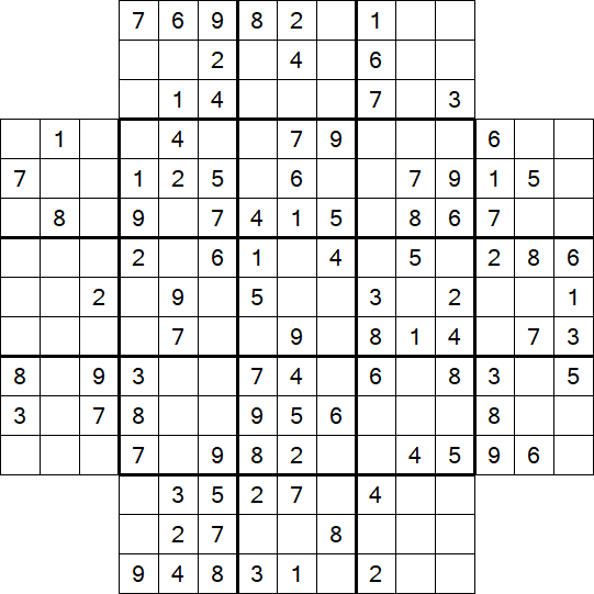 Flower Sudoku - Moyen