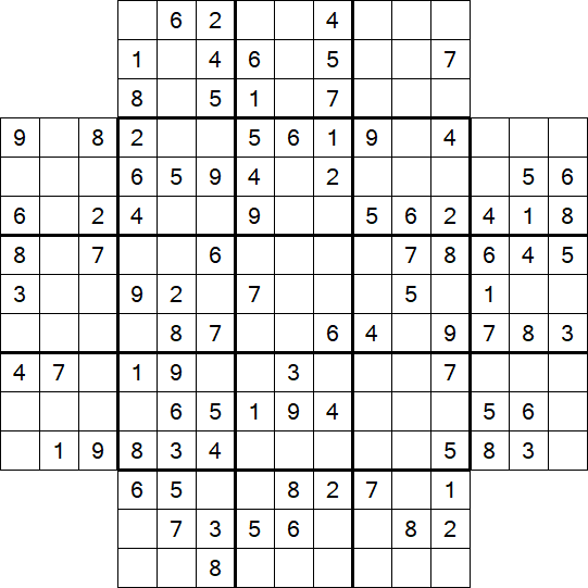 Flower Sudoku - Medium