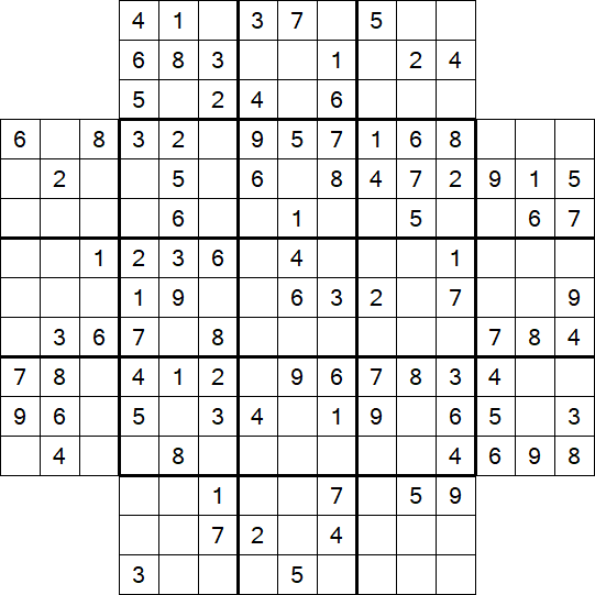 Flower Sudoku - Moyen