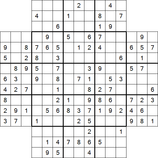 Flower Sudoku - Médio