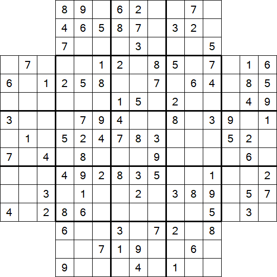 Flower Sudoku - Médio