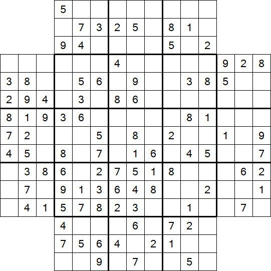 Flower Sudoku - Médio