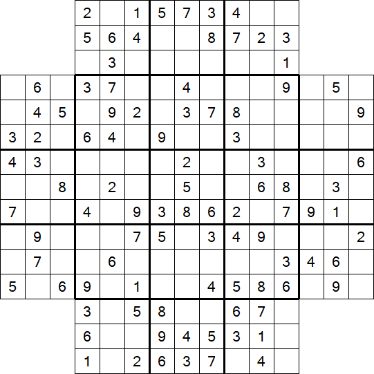 Flower Sudoku - Médio